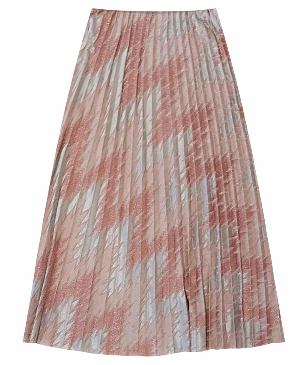 MISSONI Коричневая хлопковая юбка миди, фото 1