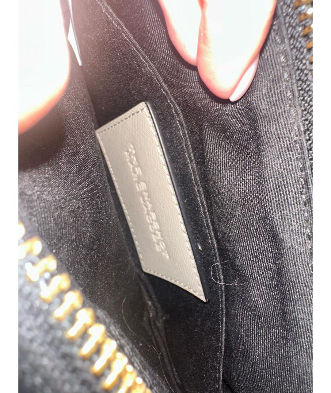 MARC JACOBS Бежевая кожаная сумка через плечо, фото 3