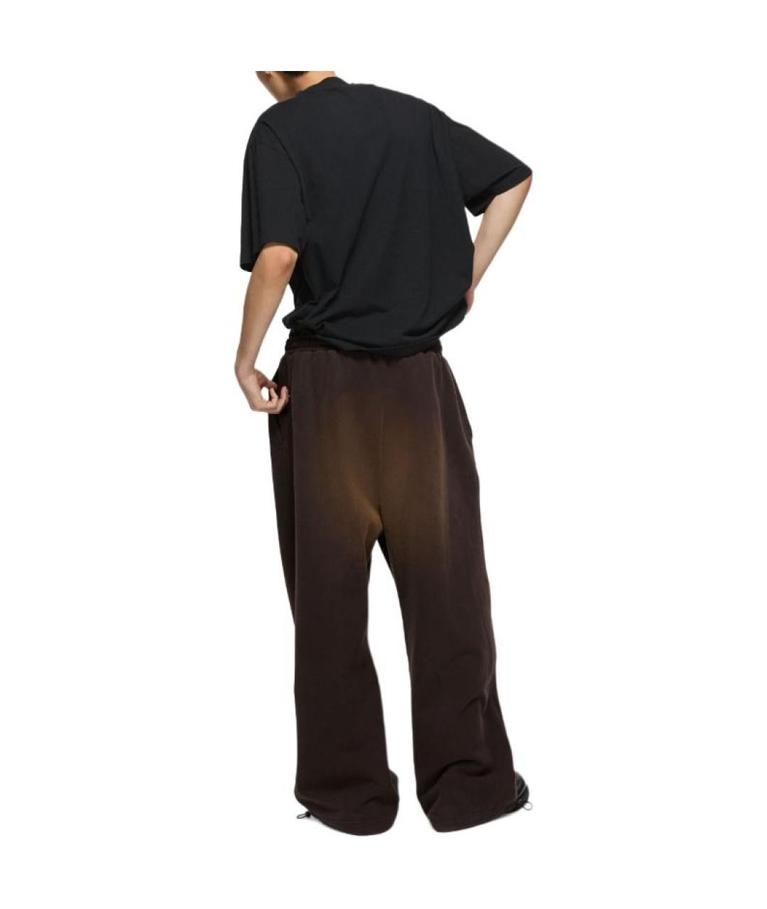 ACNE STUDIOS Черная хлопковая футболка, фото 4