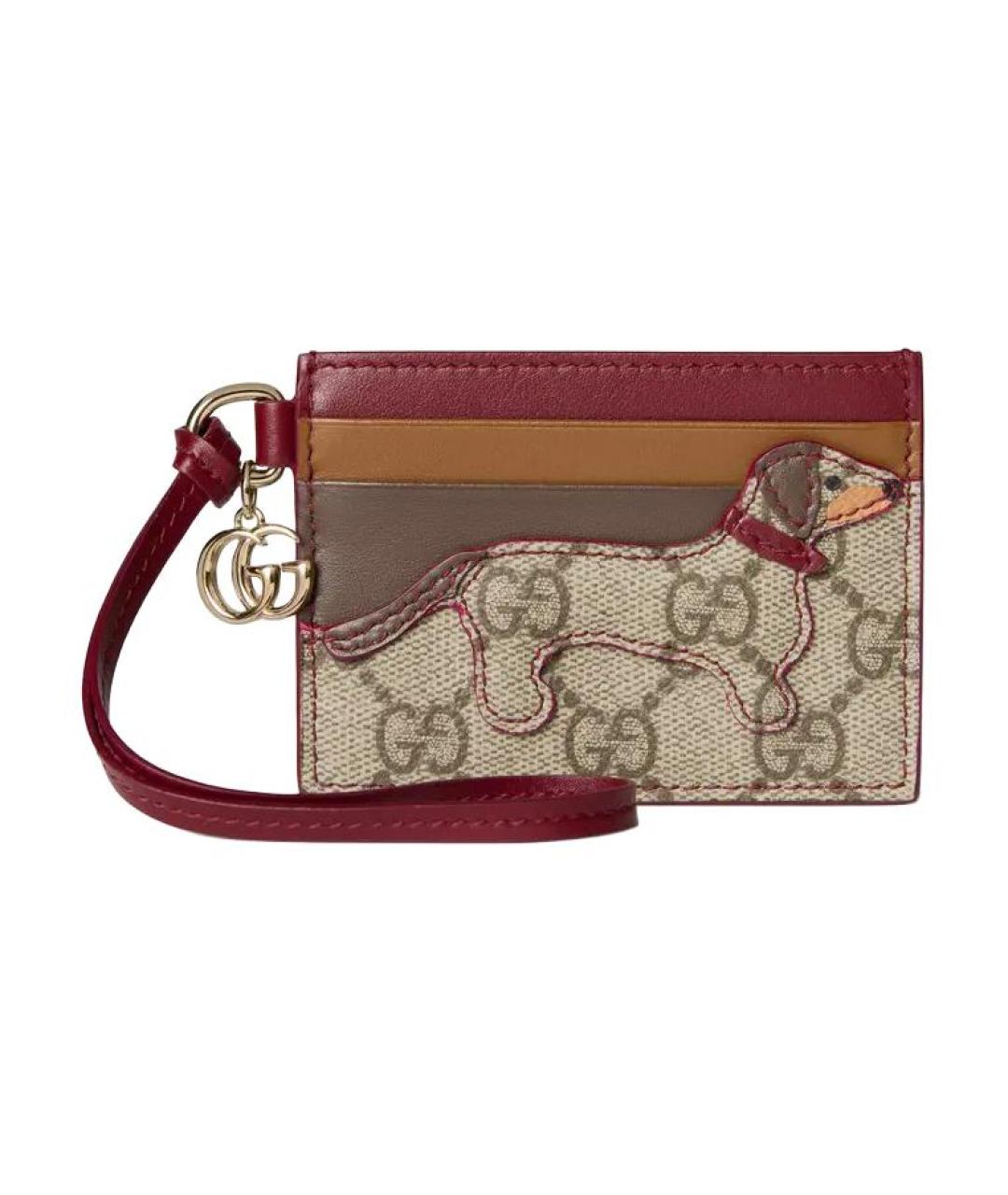 GUCCI Бежевый кардхолдер, фото 1