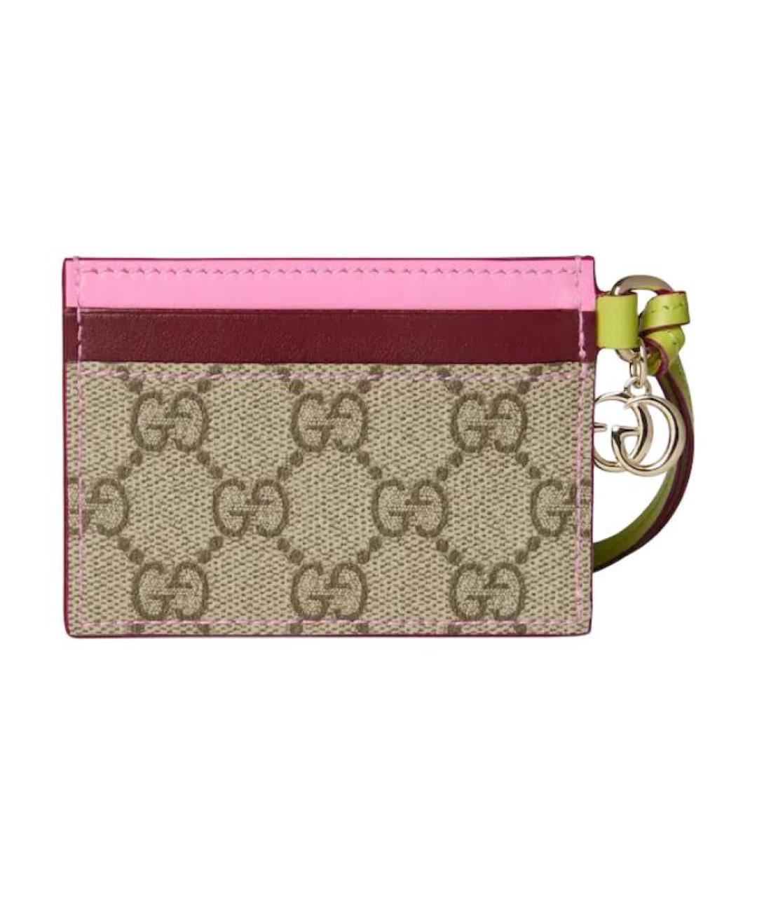 GUCCI Коричневый кардхолдер, фото 3