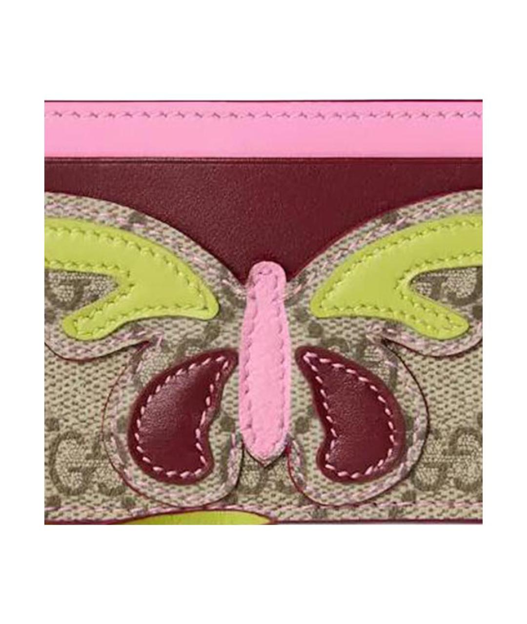 GUCCI Коричневый кардхолдер, фото 5