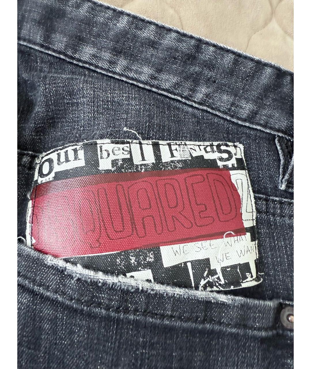 DSQUARED2 Серые хлопковые джинсы скинни, фото 3