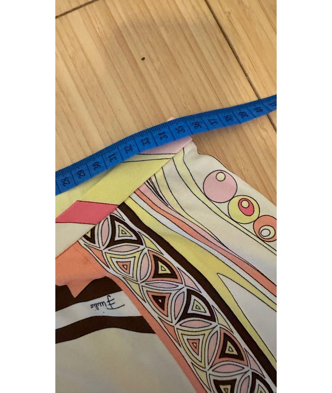 EMILIO PUCCI Мульти вискозная юбка миди, фото 4