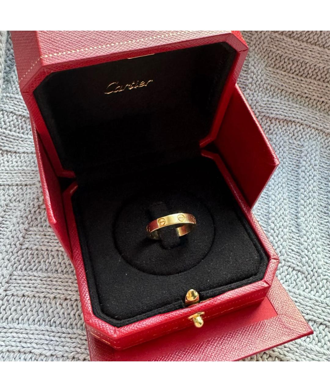 CARTIER Золотое кольцо из желтого золота, фото 8