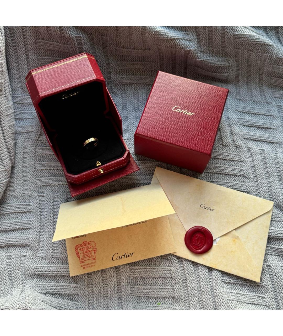 CARTIER Золотое кольцо из желтого золота, фото 2