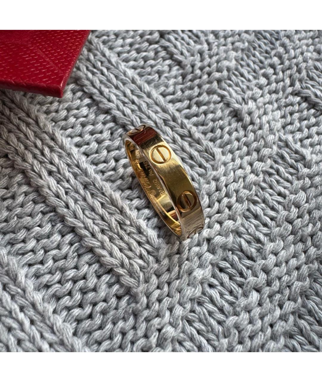 CARTIER Золотое кольцо из желтого золота, фото 3