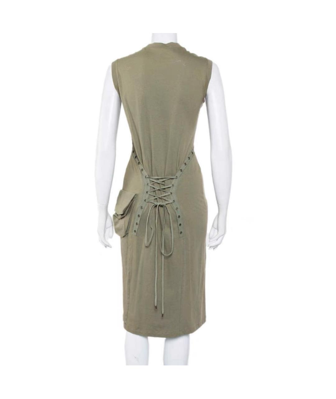 CHRISTIAN DIOR Хлопковое коктейльное платье, фото 4