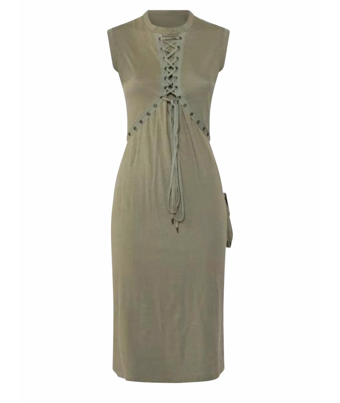 CHRISTIAN DIOR Хлопковое коктейльное платье, фото 1