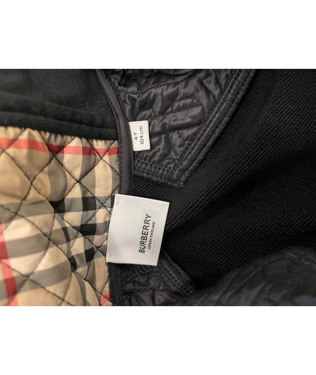 BURBERRY Черный комбинезон, фото 5