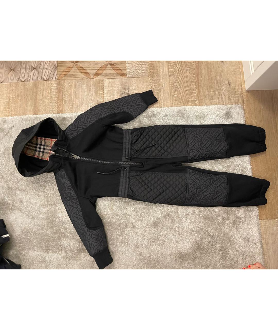 BURBERRY Черный комбинезон, фото 6