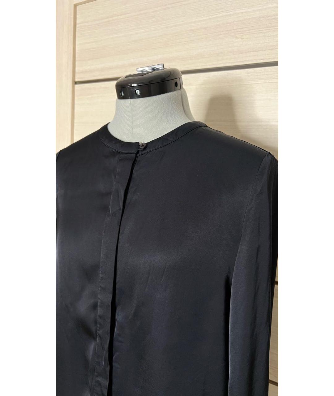 ARMANI JEANS Черная полиэстеровая блузы, фото 8