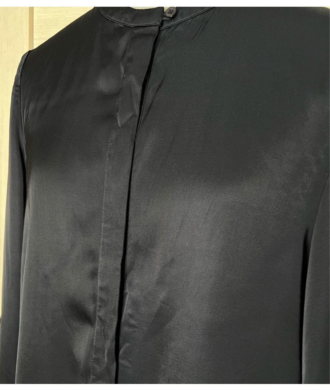 ARMANI JEANS Черная полиэстеровая блузы, фото 4