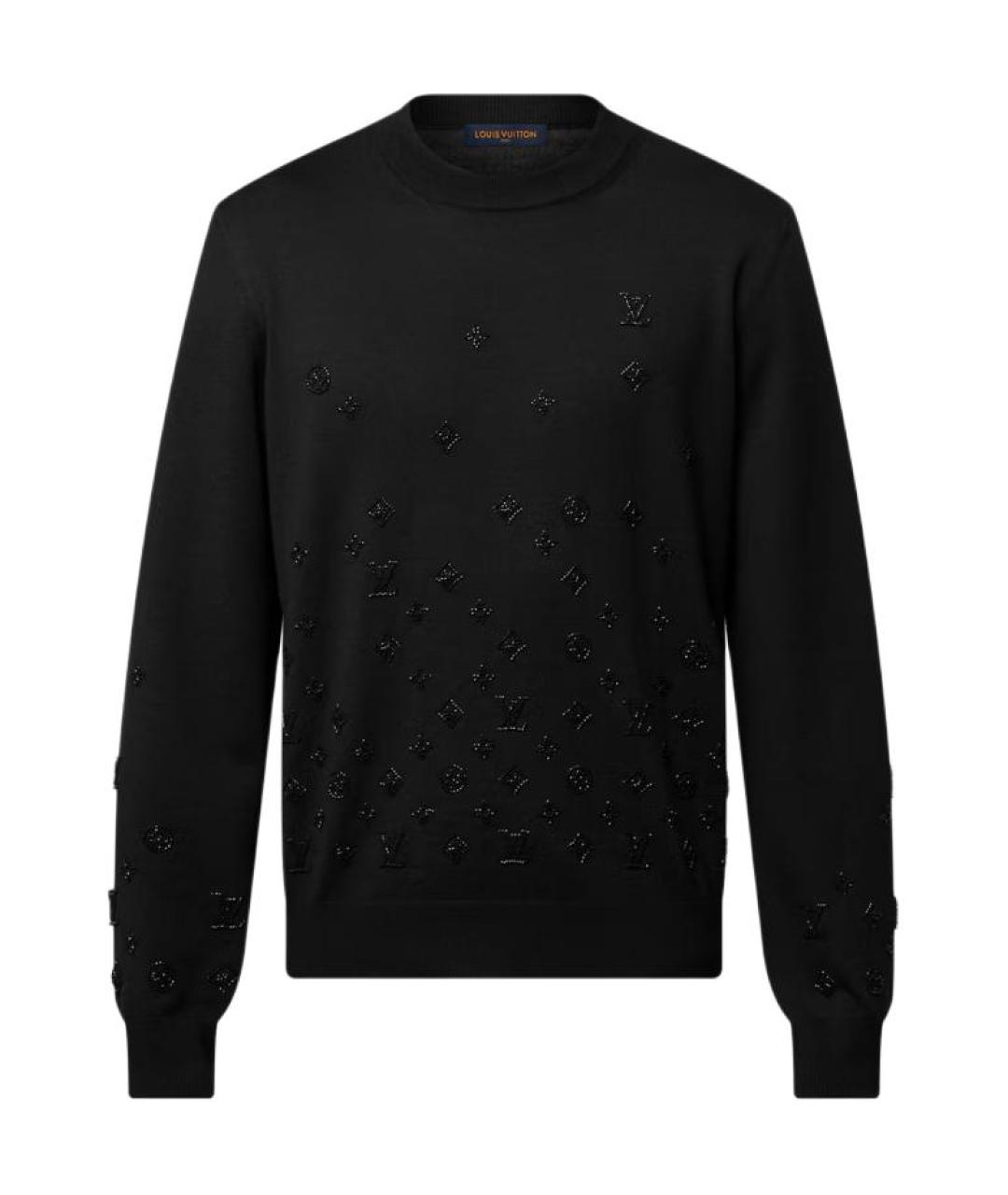 LOUIS VUITTON Черный джемпер / свитер, фото 1