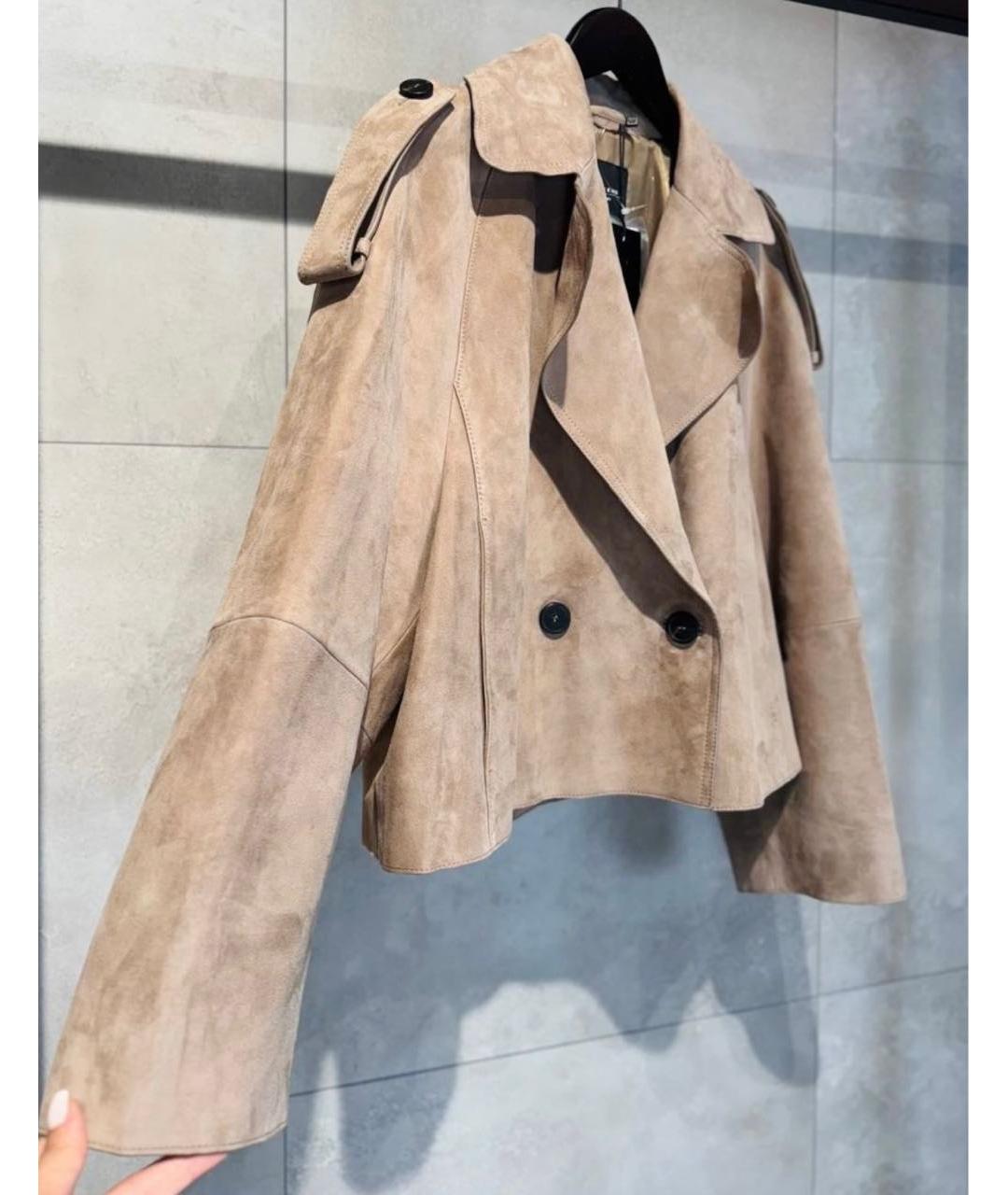 WEEKEND MAX MARA Замшевая куртка, фото 7