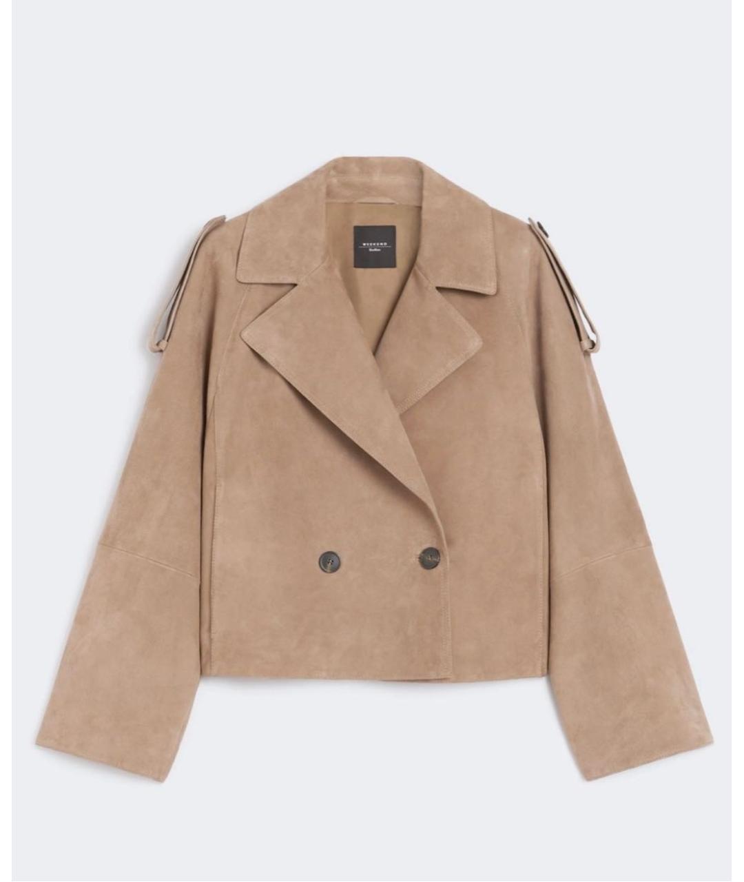 WEEKEND MAX MARA Замшевая куртка, фото 9