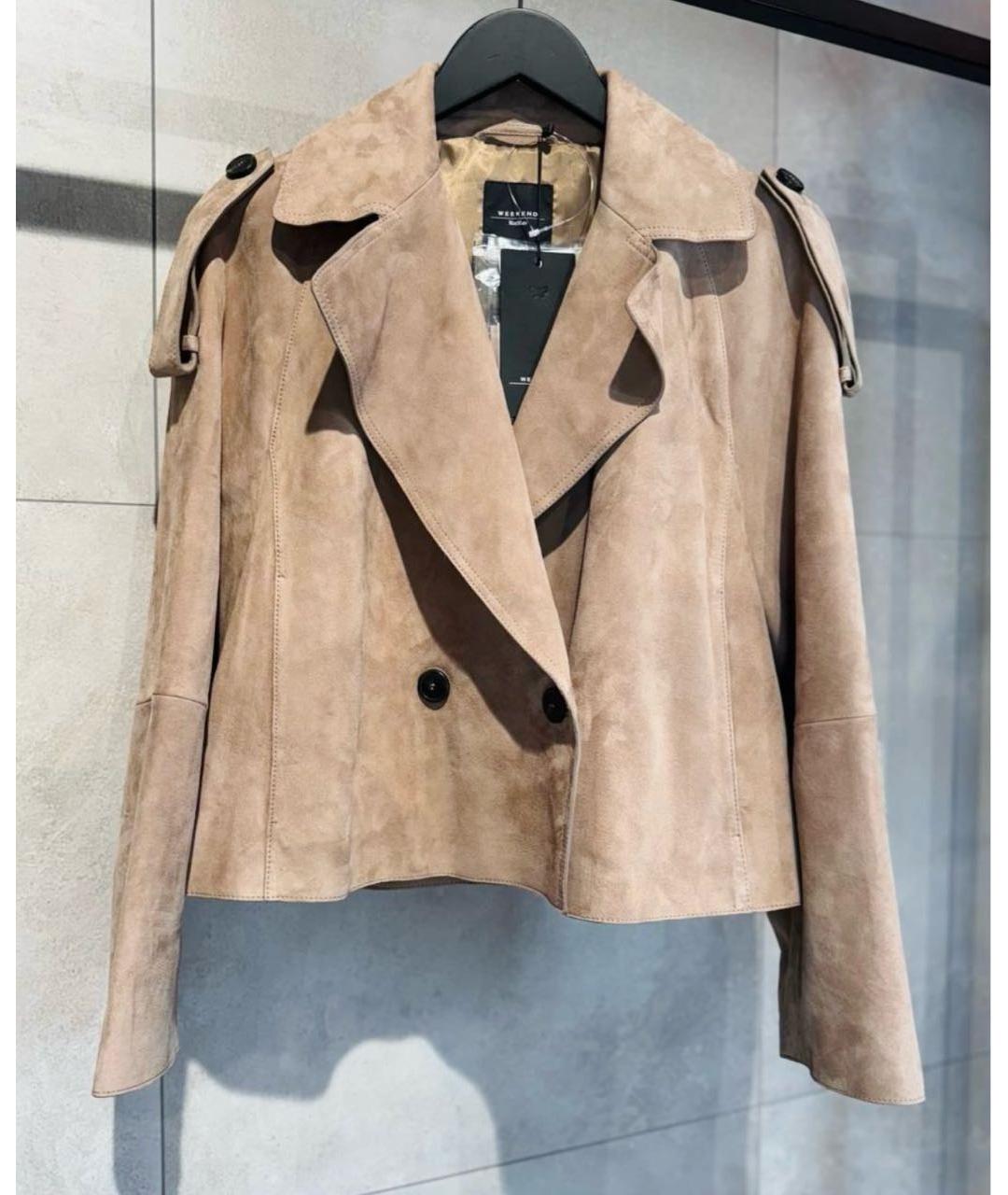 WEEKEND MAX MARA Замшевая куртка, фото 5