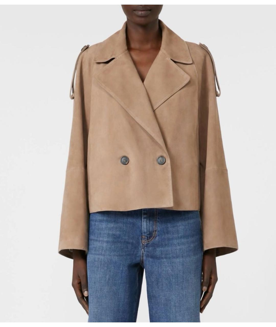 WEEKEND MAX MARA Замшевая куртка, фото 4
