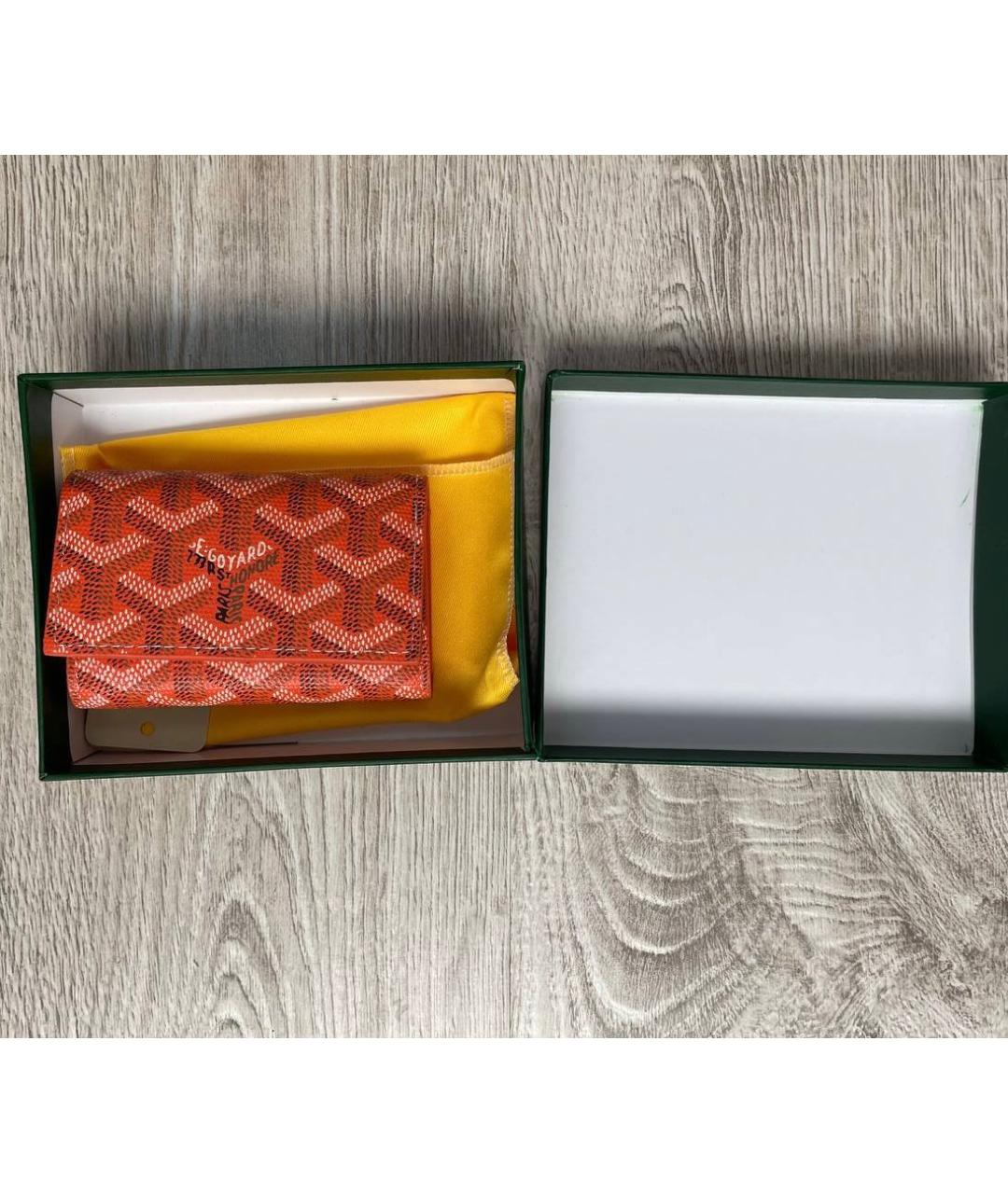 GOYARD Оранжевая ключница, фото 5