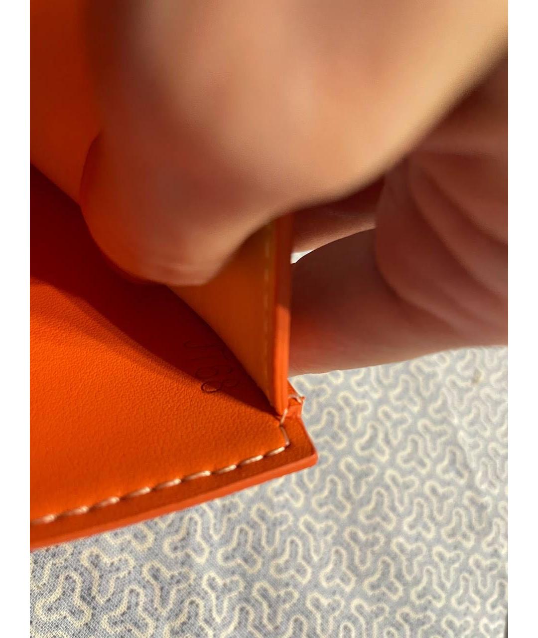 GOYARD Оранжевая ключница, фото 7