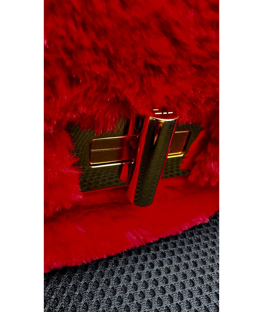 TOM FORD Красная синтетическая сумка через плечо, фото 4