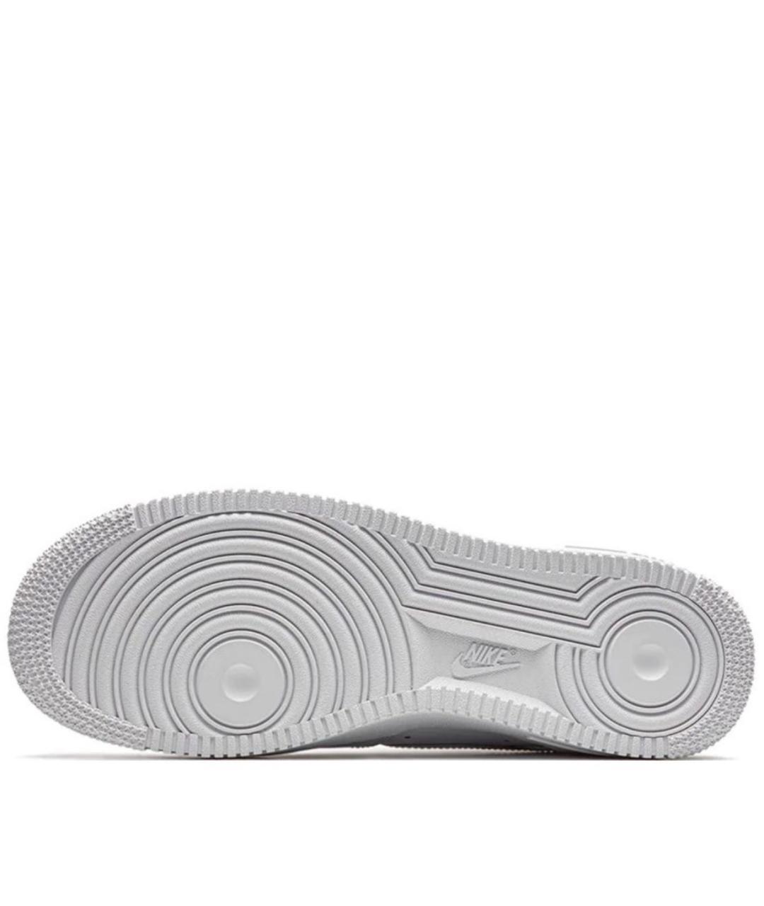 NIKE Белые кожаные низкие кроссовки / кеды, фото 2
