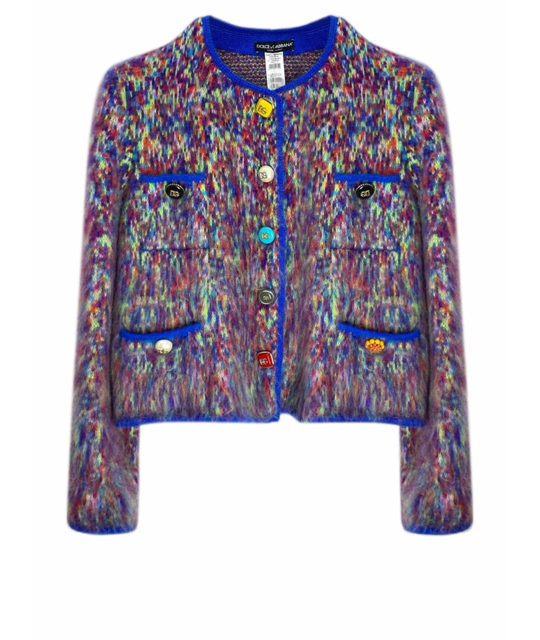DOLCE&GABBANA Мульти кардиган, фото 1