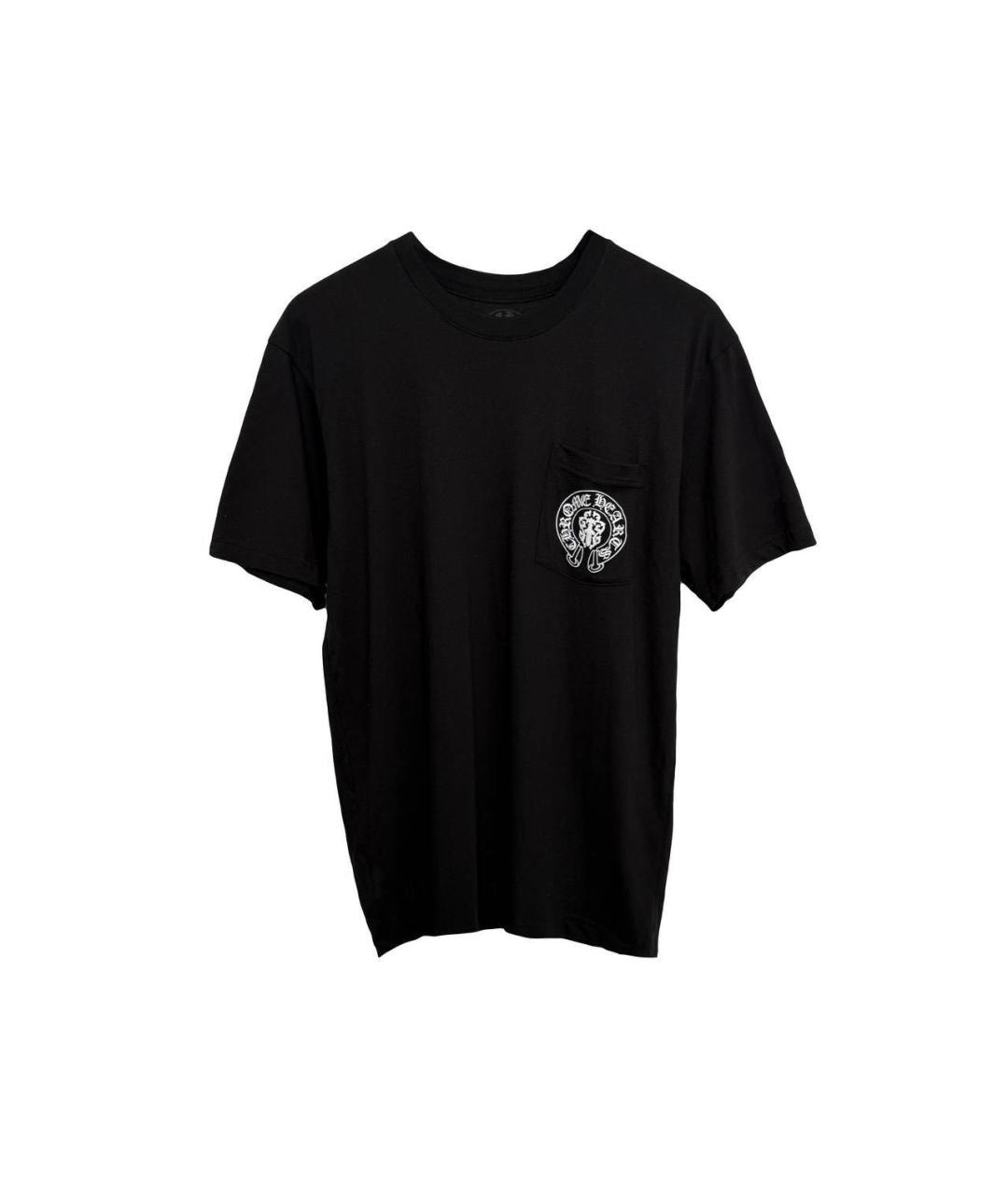 CHROME HEARTS Черная футболка, фото 3
