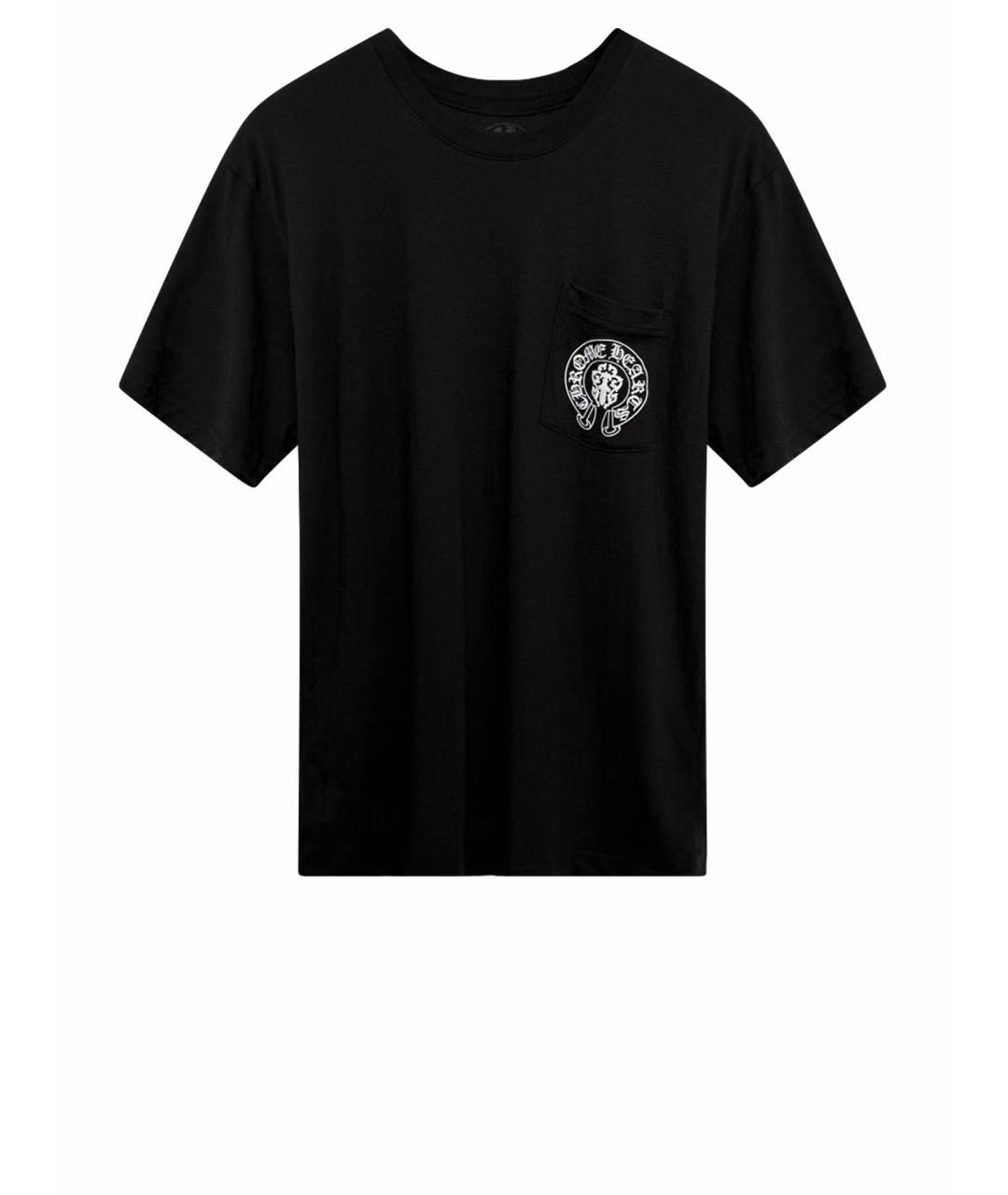 CHROME HEARTS Черная футболка, фото 1