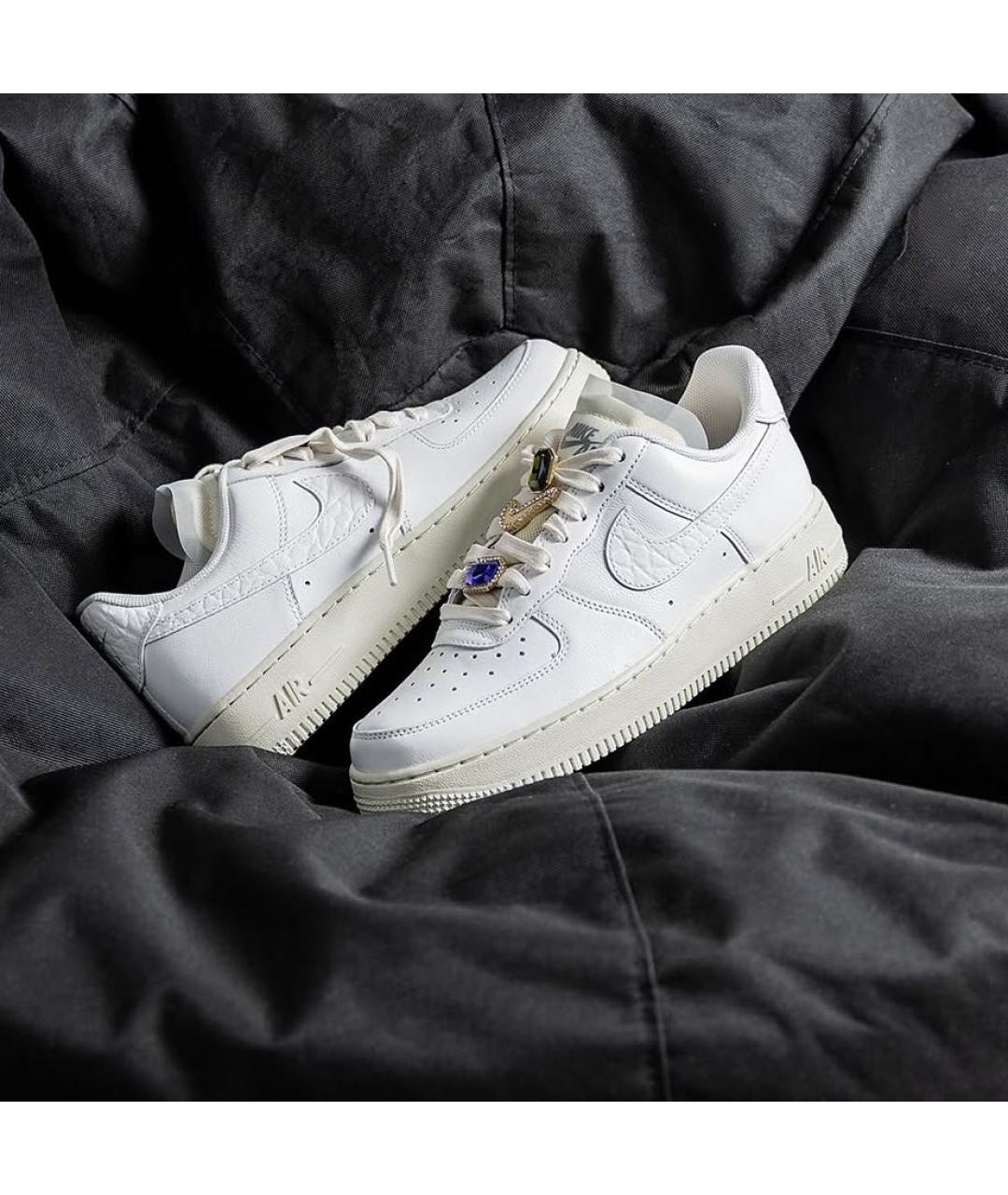 NIKE Белые кожаные кеды, фото 5