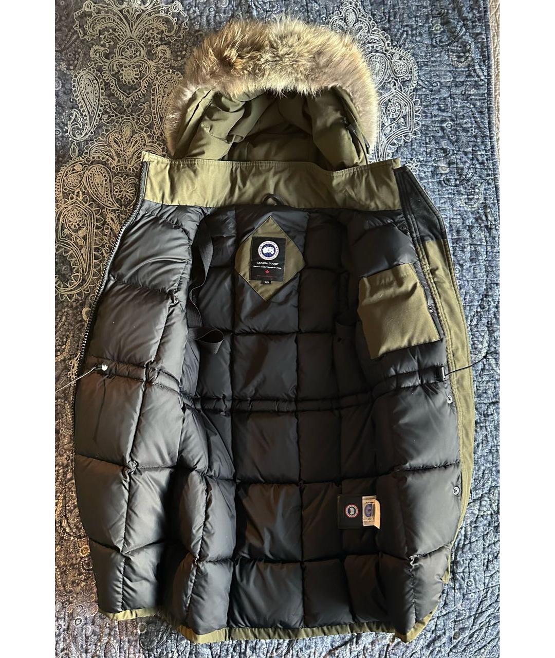 CANADA GOOSE Хаки парка, фото 3