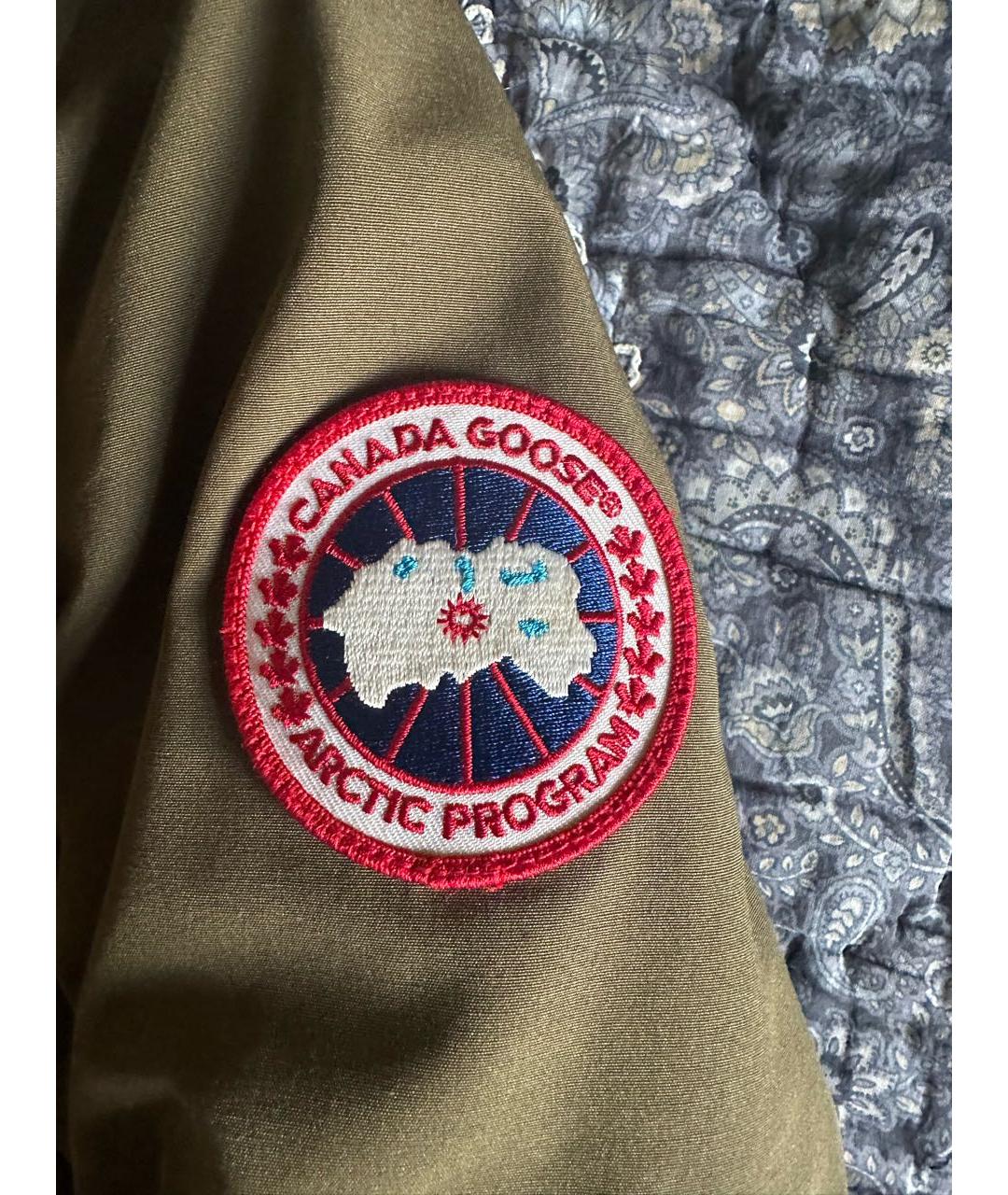 CANADA GOOSE Хаки парка, фото 5