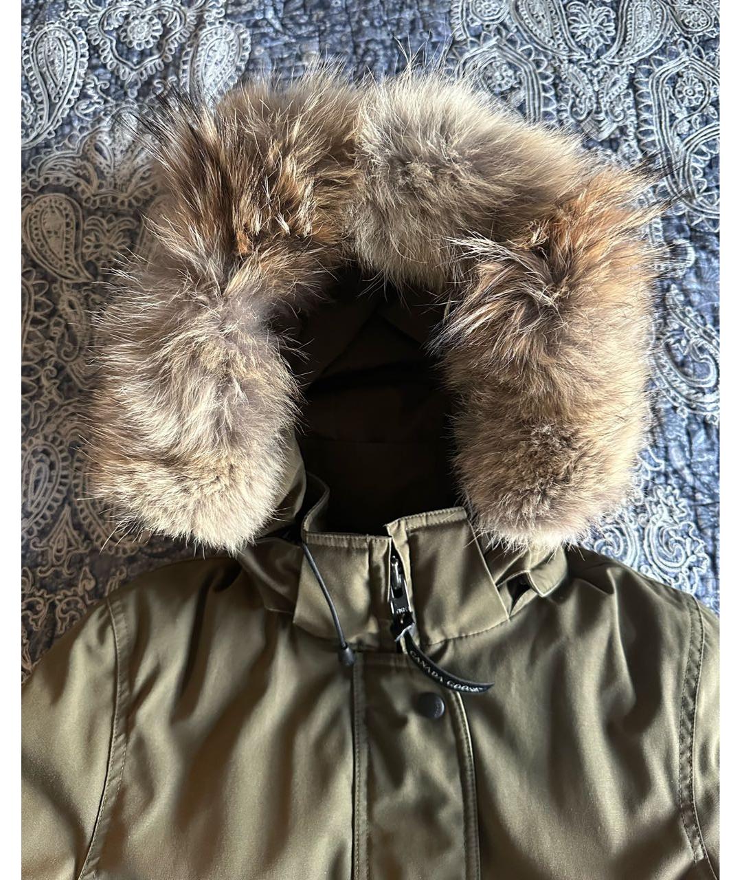 CANADA GOOSE Хаки парка, фото 7