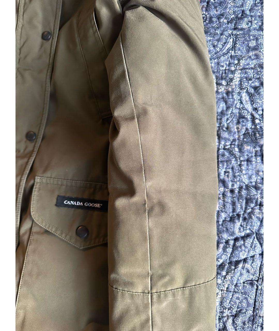 CANADA GOOSE Хаки парка, фото 6