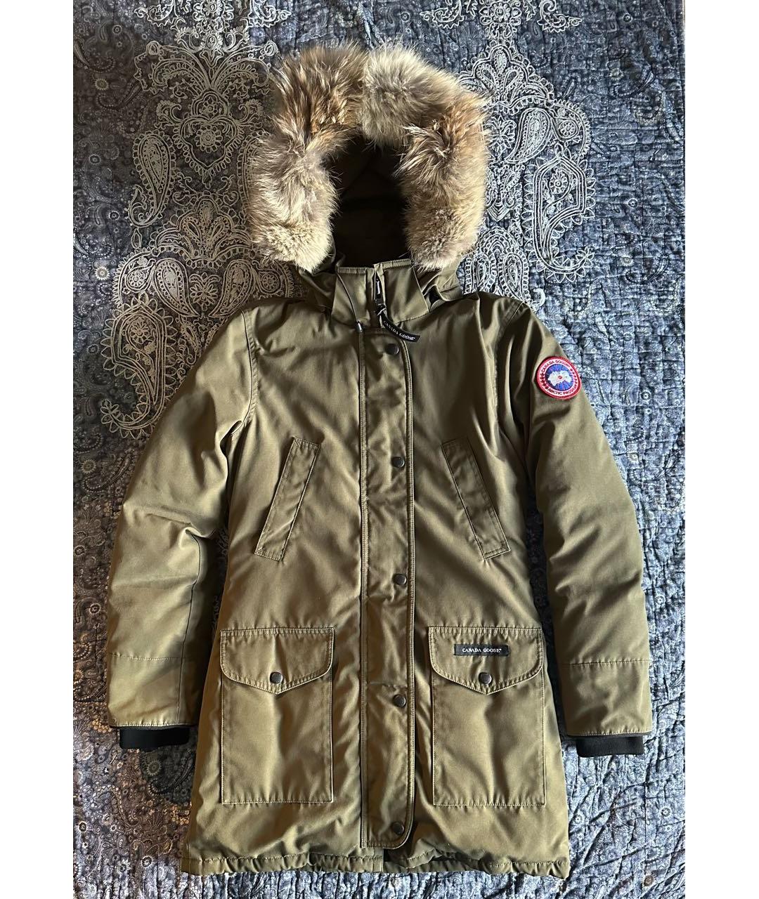CANADA GOOSE Хаки парка, фото 9