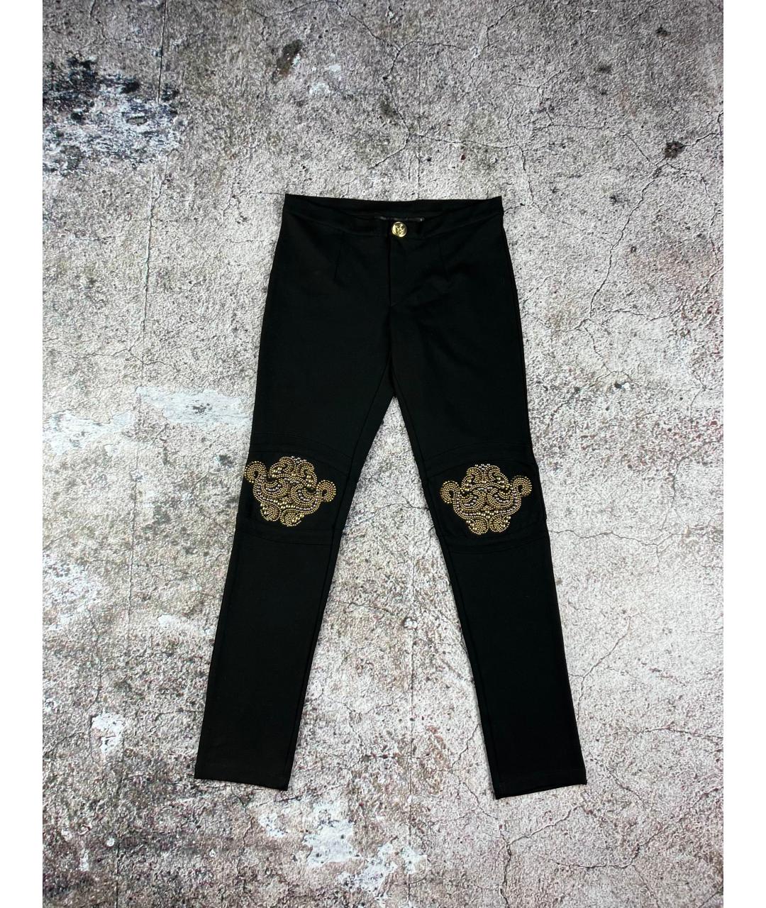 PHILIPP PLEIN Черные брюки узкие, фото 7