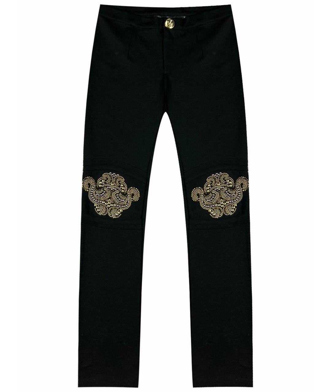 PHILIPP PLEIN Черные брюки узкие, фото 1