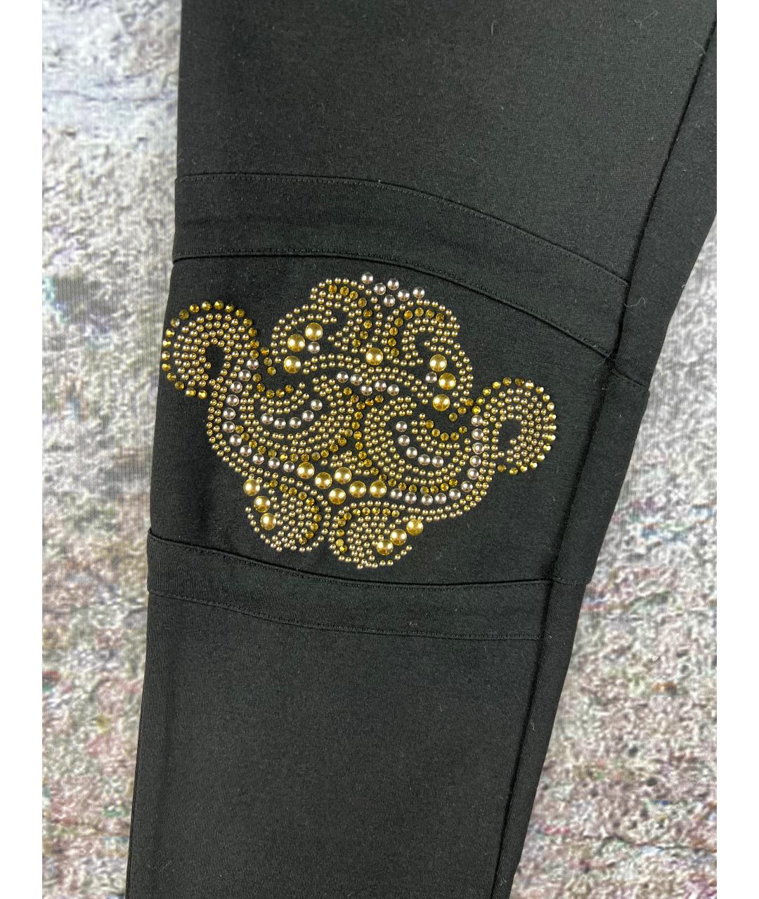 PHILIPP PLEIN Черные брюки узкие, фото 3