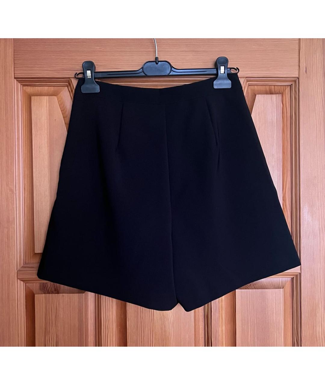 HUGO BOSS Черные шерстяные шорты, фото 2