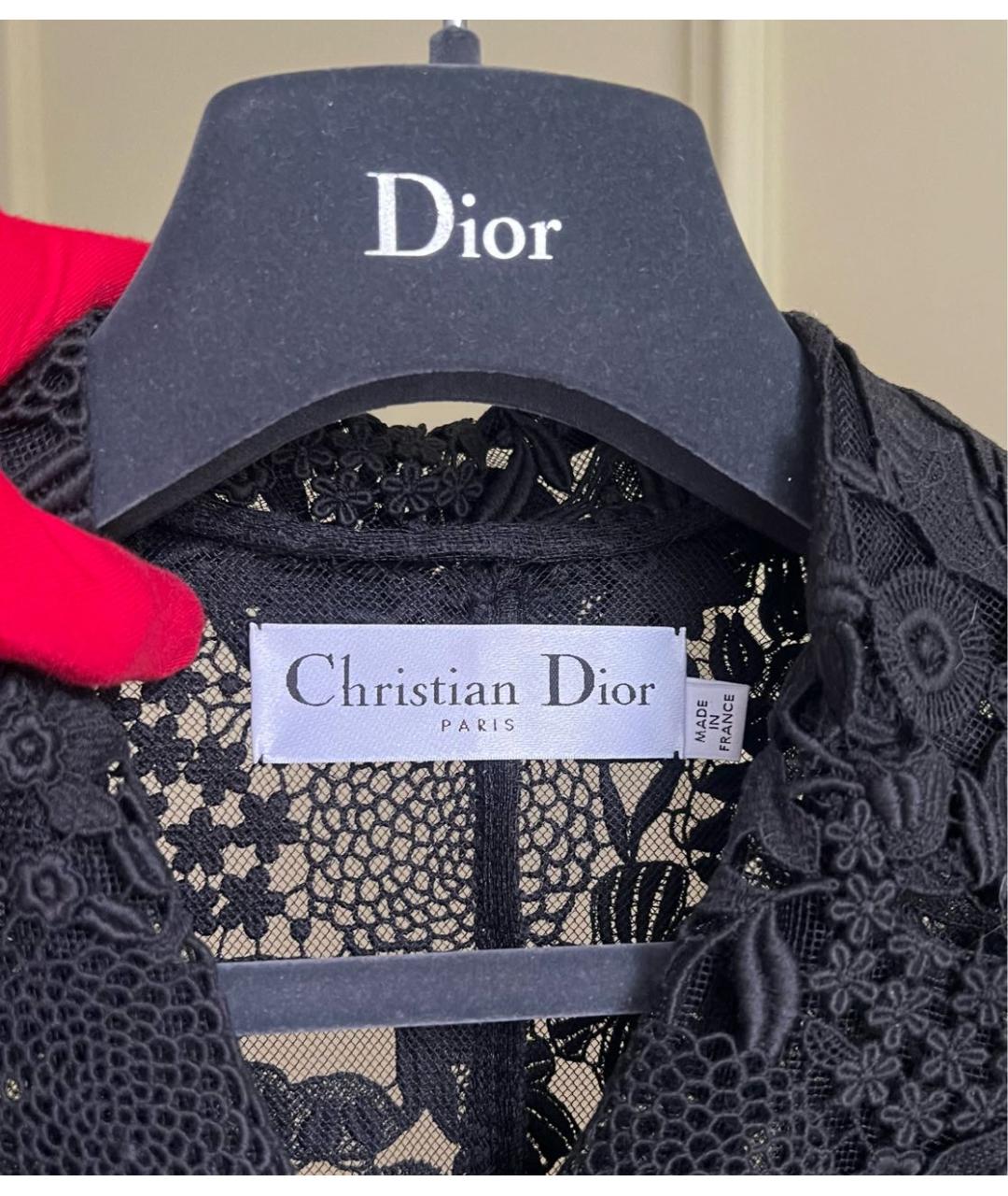 CHRISTIAN DIOR Черный жакет/пиджак, фото 7