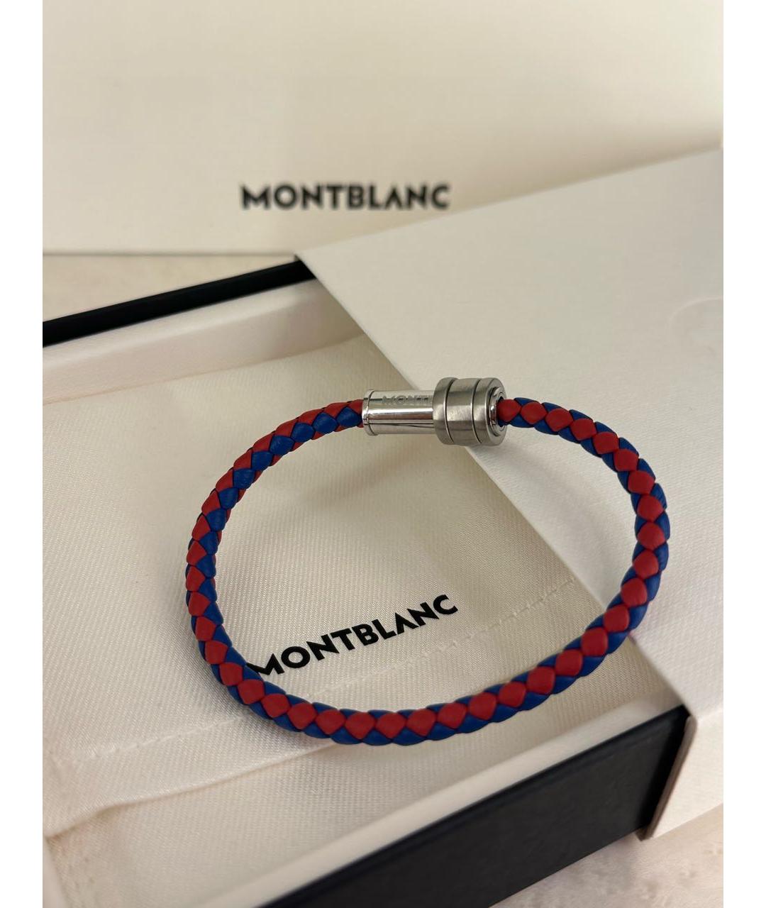 MONTBLANC Мульти кожаный браслет, фото 3