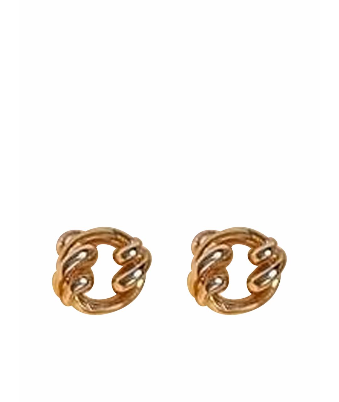 FENDI Золотые серьги, фото 1