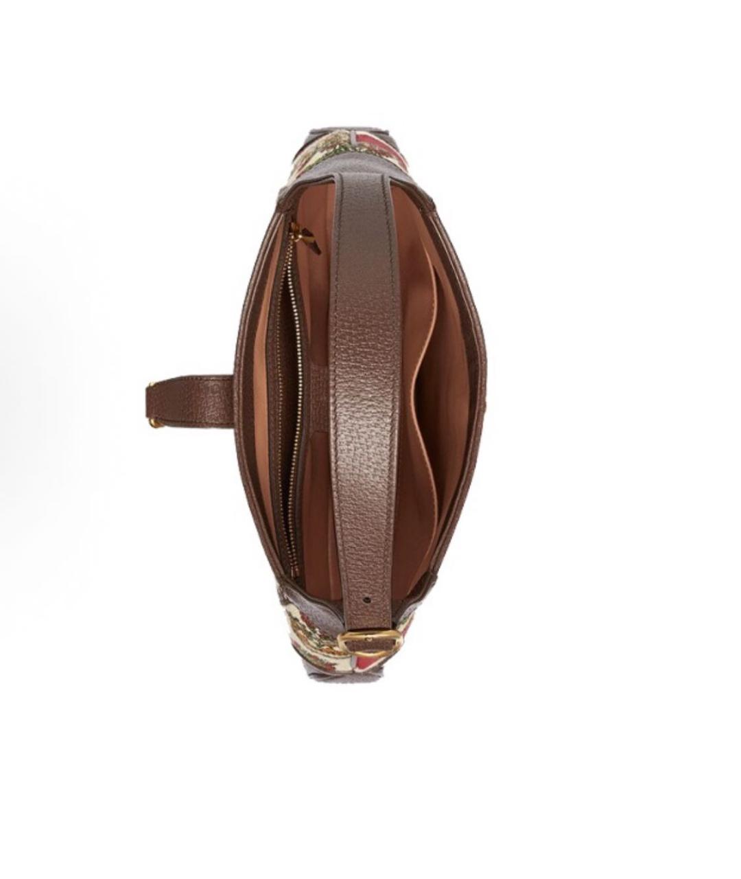 GUCCI Мульти кожаная сумка с короткими ручками, фото 5