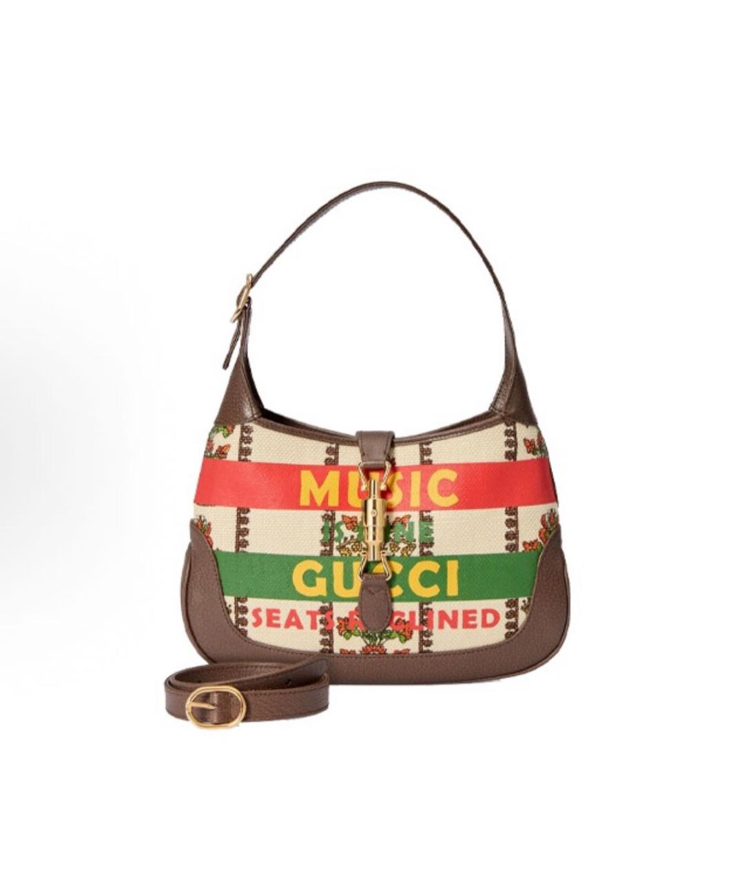 GUCCI Мульти кожаная сумка с короткими ручками, фото 7