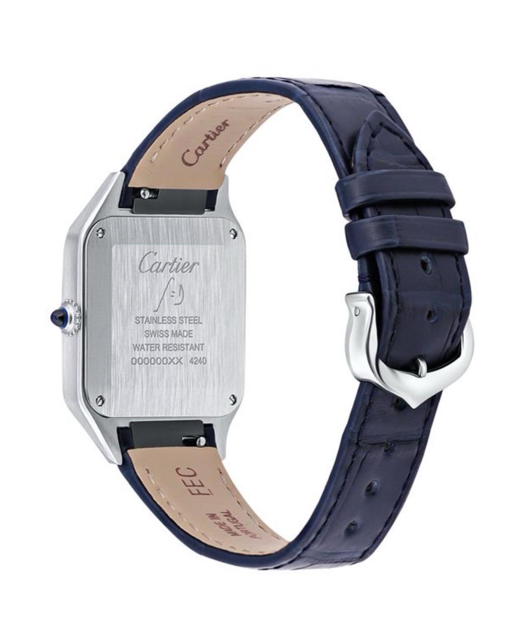 CARTIER Темно-синие часы, фото 3
