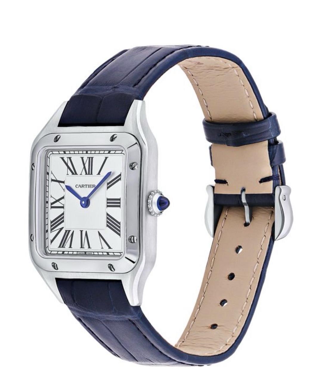CARTIER Темно-синие часы, фото 2