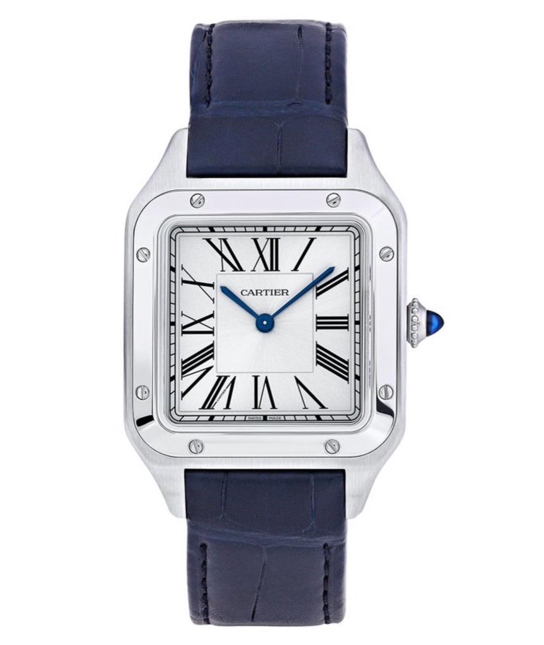 CARTIER Темно-синие часы, фото 5