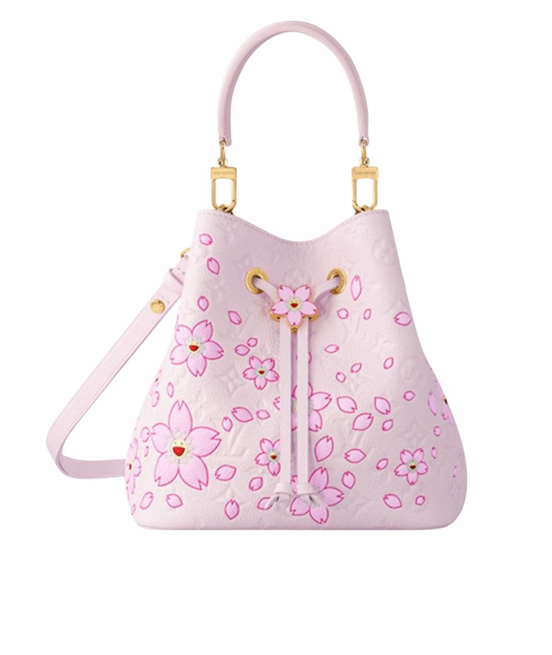 LOUIS VUITTON Розовая сумка с короткими ручками, фото 1
