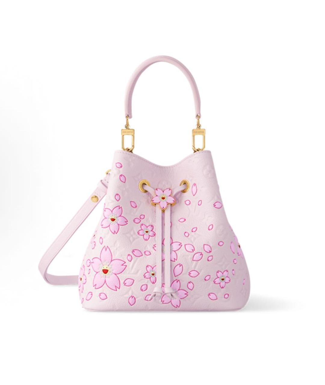 LOUIS VUITTON Розовая сумка с короткими ручками, фото 7