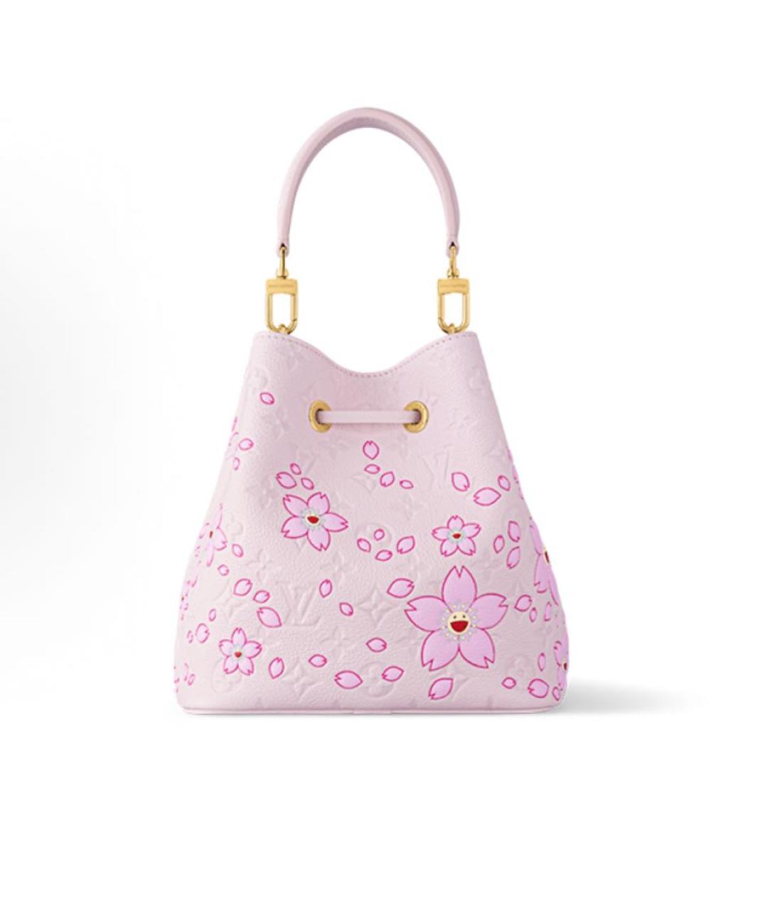 LOUIS VUITTON Розовая сумка с короткими ручками, фото 3